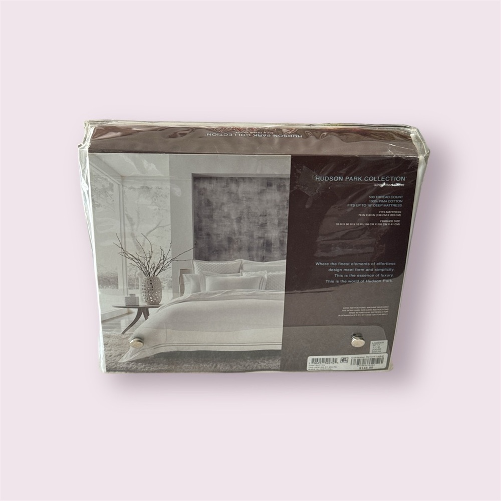 Hudson Park King Fitted Sheet